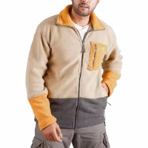 Cheap Price 100% Polyester Polar Fleece Lined Jackets Man Winter Jacket Outdoor Sherpa Fleece Jacket