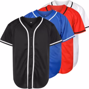 Custom High Quality Baseball Jersey Full Button Sublimation Uniform for Men Women Youth Softball Usage Blank Pattern
