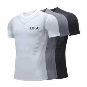 Custom logo t Shirt Print Gym Mens Muscle Fit Slim Fit High Quality Custom Fitness Men's T-shirts