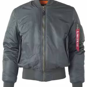 Fashion Reversible Unisex Zip Bomber Jacket Man Woman Custom