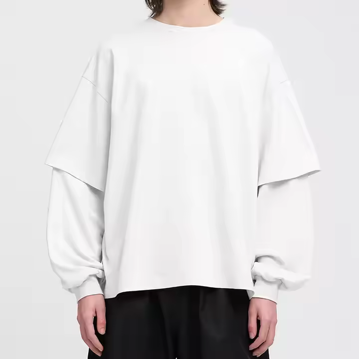 High Quality Double Layered Sleeve 100% Cotton Hoodie Crew Neck Sweatshirt Custom Unisex Plain Hoodie High Quality Double Layered Sleeve 100% Cotton Hoodie Crew Neck Sweatshirt Custom Unisex Plain Hoodie