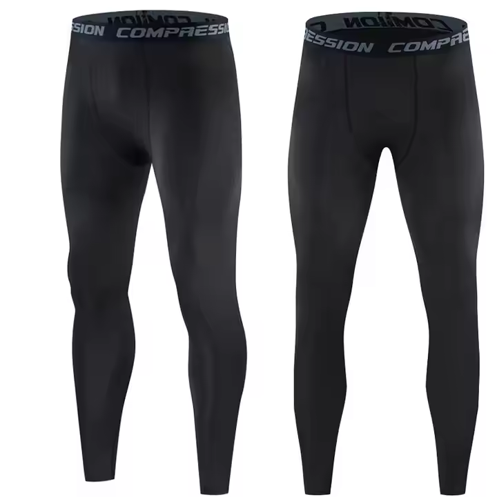 Men Compression Tight Leggings Gym Fitness Jogging Pants Workout Training Yoga Bottoms