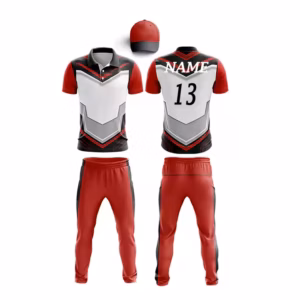 New Arrival 100% Cotton Print Logo Shirt Worker Cricket Uniform Wholesale Cricket Uniform Sets