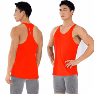 Oem Sleeveless Polyester Sublimation Printing Tank Tops Compression Wholesale Stringer Athletic Tank Tops for Men