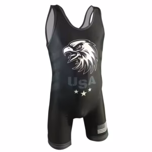 Super New Style Gym Singlet Manufacturing Company's Compression Wrestling Rash Guard Shorts Sportswear New Style Singlet