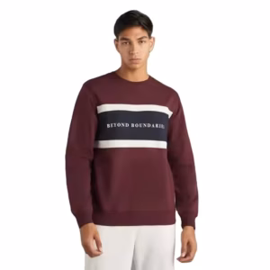 Top Selling Trendy Streetwear Mens Sweatshirts Lightweight & Stylish Soft Fabric Printed Men Sweat Shirt Perfect For All Seasons