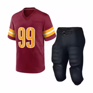 Hot Arrival American Football Uniform 100% Polyester American Football Uniform Team Wear American Football Uniform